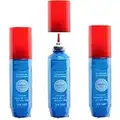 DOBO® Set 3 pezzi bomboletta Ricarica GAS butano per accendini 60ml con innesti ricariche accendini accendino piccola bombola