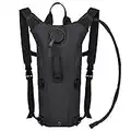 ATBP Tactical Water Hydration Pack Camel Backpack Hydration Carrier Backpack,3L Water Bladder Backpack,Military Class,Leakproof for Running Jogging Cycling Hiking