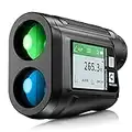 Aomiun Golf Entfernungsmesser Jagd 600 m/800 m Golf Laser mit LCD-Touchscreen Lautsprecher Golf Entfernungsmesse 6-fache Vergrößerung Golf Rangefinder Lasermessgerät Flag-Lock und Vibration