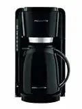 Rowenta CT3808 Filter- Kaffeemaschine Adagio Milano | Mit Kunststoff-Thermokanne | 8-12 Tassen | Automatische Abschaltung | Schwarz