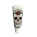 YopralGolf Golf Blade Putter Head Covers Halloween Rose Sugar Skull Magnetic Leather Golf Putter Headcover Fits Scotty Cameron Odssey Ping Taylormade