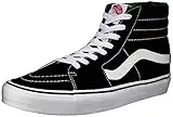 Vans UA Sk8-hi, Zapatillas Altas Unisex Adulto, Negro (Black/White), 42 EU