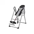 Kemket Inversion Table Back Therapy Fitness Reflexology Equipment - Inversion Table Inversion Machine With Comfort Backrest (Silver)