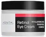 Contorno Occhi Retinolo con Acido Ialuronico, Retinol Eye Cream, Crema Occhi Retinolo, Crema Occhi per Occhiaie e Gli Occhi Gonfi, Crema Occhi Idratante per le Borse Sotto Gli Occhi da YEOUTH