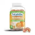 VITALDIN Vitamin C Gummies – 240 mg Dosis pro Tag – 80 Fruchtgummis (Vorrat für 40 Tage) – Orangengeschmack – Stärkung des Immunsystems – Glutenfrei – für Kinder & Erwachsene