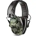 awesafe Casque de tir antibruit électronique GF01 Réduction du Bruit Maximisation du Son Sécurité Electronique Casque antibruit, Protection Auditive,Idéal pour Le Tir et la Chasse(Camo)