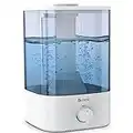Humidifiers for Bedroom, 3.5L Top Fill Cool Mist Humidifiers with Filter, Quiet Humidifiers with Adjustable Mist Output & 360° Rotation Nozzle