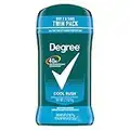 Degree Men Original Antiperspirant Deodorant 48-Hour Sweat & Odor Protection Cool Rush Antiperspirant For Men 2.7 oz Twin Pack