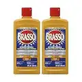 Brasso Metal Polish, 8 oz Bottle for Brass, Copper, Stainless, Chrome, Aluminum, Pewter & Bronze, 8 oz (Pack of 2)