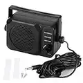 Acouto Car Radio External Speaker,Mini External Speaker NSP‑150V 2‑Way Radio CB HF VHF UHF Transceiver Car Accessory