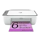 HP DeskJet 2720e All-in-One-Drucker — Farbtintenstrahl — 6 Monate Instant Ink im Lieferumfang enthalten HP + (Fotokopie, Scan, Impression, WLAN)