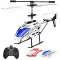 DEERC DE28 Hubschrauber Ferngesteuert,für Einsteiger,Indoor RC Helikopter Spielzeug mit LED-Beleuchtung,2,4GH 3,5Ch RC Heli mit Gyro Schwebefunktion,Geschenk für Kinder ab 12 Jahren