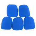 OriGlam 5 fundas de micrófono de espuma gruesa para parabrisas de micrófono de mano, funda de micrófono con filtro pop lavable para KTV Performance (azul)