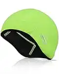 Diealles Shine Signore Uomini Casco Bicicletta cap con Cavo Foro sotto Il Casco Cappello Bicicletta Casco Bicicletta Antivento Bicicletta cap Inverno per l'arrampicata Casco (Standard Verde)