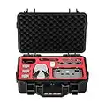 Supfoto Carrying Case for DJI Mini 2 Waterproof Hard Case Travel Case for DJI Mini 2 Drone & Accessories Waterproof Storage Box with Foam Insert