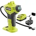 RYOBI P737D 18-Volt ONE+ Cordless High Pressure Inflator + 4.0 Ah High Capacity Lithium-Ion Battery & Charger,