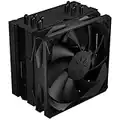 upHere 5 Heatpipes 120mm PWM Ventilateur de Processeur Cooler CPU Gaming Fan Refroidisseur，Prise universelle Intel LGA 1700/AMD Ryzen AM5，S5BK.