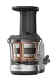 Kenwood Slow Juicer KAX720PL Zubehör für Kenwood Küchenmaschinen, elektrischer Entsafter mit 400ml Saftbehälter und Anti Tropf Funktion