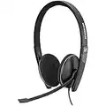 Sennheiser PC 5.2 Chat - Cuffia con Filo On-Ear – Cuffia con Microfono Regolabile e Cancellazione del Rumore - Per Telefonia Internet ed E-Learning – Compatibile con Laptop, Telefono e PC