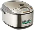 Zojirushi Rice Cooker NS-TSQ18, 220-230V (Stainless Steel Brown)