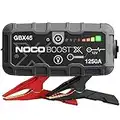 NOCO Boost X GBX45 1250A 12V UltraSafe Portable Lithium Jump Starter, Car Battery Booster Pack, USB-C Powerbank Charger, and Jumper Cables for up to 6.5-Liter Gas and 4.0-Liter Diesel Engines