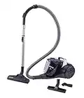 Hoover Breeze BR71_BR20011 Aspirapolvere a Traino senza Sacco, Ciclonico, Spazzola Parquet, Accessori Integrati, 700W, Blu Navy