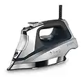 BLACK+DECKER Allure Professional Steam Iron, Auto Shut Off, Blue and Stainless Steel, D3030