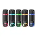 RAOYI 5 Pack 32GB Flash Drive, USB 3.0 High Speed Memory Stick Thumb Drive Jump Drive Zip Drive for Data Storage and Backup (Multicolor)