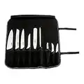 Rockingham Forge Essentials Professional Chef’s Knife Set – Contains 9 Kitchen Knives and 1 Knife Case,Black,CS-8007/10