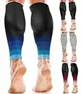 aZengear Manchons de Compression pour Les Mollets, Hommes et Femmes | Attelles de Tibia de Maintien du Mollet, Chaussettes et Bas de Contention pour la Course, Crampes (XXL)