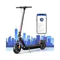 RCB Electric Scooter Adults, Double Shock Absorption, 500W Motor &18 MPH Portable Folding Commuting Electric Scooter Adults 20-25 Miles Long Range & 10" Inner Honeycomb Tires,