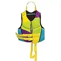 Airhead GNAR Child and Infant Kwik-Dry Neolite Flex Life Jacket, US Coast Guard Approved, Multicolour