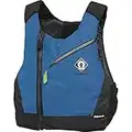 Crewsaver Boating and Sailing - Pro 50N Kayak Dinghy PFD Buoyancy Aid for Watersports - Blue Lime - Easy Stretch - Size - XL