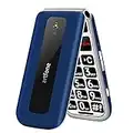 artfone Big Button Mobile Phone for Elderly, Senior Flip Phones Sim Free Unlocked Easy to Use Basic Cell Phones with 2.4" LCD Display | SOS Button | Talking Numbers | FM Radio | Torch |1000mAh Battery