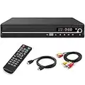 VATI DVD Player for Smart TV Support 1080P Full HD with HDMI Cable Remote Control USB Input Region Free Home DVD Players