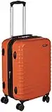 Amazon Basics Hardside Carry On Spinner Travel Luggage Suitcase - 20 Inch, Orange