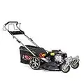 NAX POWER PRODUCTS 2000S Briggs & Stratton Serie 625EXi 150 cm3 ReadyStart Ancho de Corte 46 cm Cesta 60l Ruedas giratorias Delanteras cortacésped a Gasolina con propulsión, nax2000s 625exi 46 cm