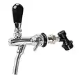 Merrday regolabile birra rubinetto in acciaio INOX Draft Beer rubinetto di flusso cromatura attacco G5/8 rubinetto per botte Kegerator