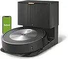 iRobot Roomba j7+ (7550) Self-Emptying Robot Vacuum – Identifies and Avoids Obstacles Like Pet Waste & Cords, Empties Itself for 60 Days, Smart Mapping, Alexa, Ideal for Pet Hair, Carpets, Graphite