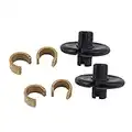 NIKA ARCHERY Kisser Button mit Ankerclips - 2er Pack