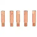 0.6mm Mig Welding Welder Round Contact Tips for MB15 Euro Torches 5pk