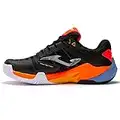 Joma Scarpe da Paddle-T. Open, Tennis Uomo, Nero Corallo, 43 EU