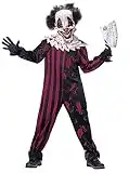 Boys Killer Clown Costume Medium (8-10)