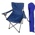 Unbekannt Chaise de Camping Pliable avec Porte-gobelet et Sac de Transport