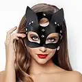 Masquerade Mask for Women, Cat Mask Halloween Mask Cat Woman Mask for Woman for Costumes Cosplay Night Club Cocktail