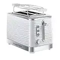 Russell Hobbs Tostapane, Scaldapanini, 2 Fette, Riscalda e Scongela, 1050 W, Grigio, Inspire Bianco, 24370-56