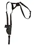 New Barsony Brown Leather Vertical Shoulder Holster for Walther PP PPKS PPK Right