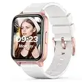 Smart Watch for Women, 1.69" Full Touch Fitness Tracker Watch with Heart Rate and Sleep Monitor, Message Notification, Female Health Tracking Body Temperature,Waterproof Smartwatch for IOS Android