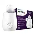 Philips Avent Fast Bottle Warmer with Smart Temperature Control: Warms Evenly, No Hotspots – SCF358/00