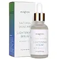 Evagloss Skin Lightening Serum with Kojic Acid - Skin Whitening & Brightening Beauty Care Cream For Body Face Neck Bikini Sensitive Areas & All Skin Types - Dark Spot Corrector by Evagloss…